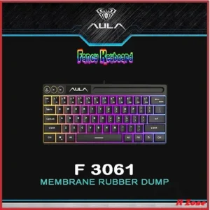 AULA F3061 61Keys Wired RGB Gaming Membrane Keyboard