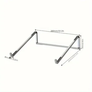Sleek Aluminum Alloy Laptop Stand